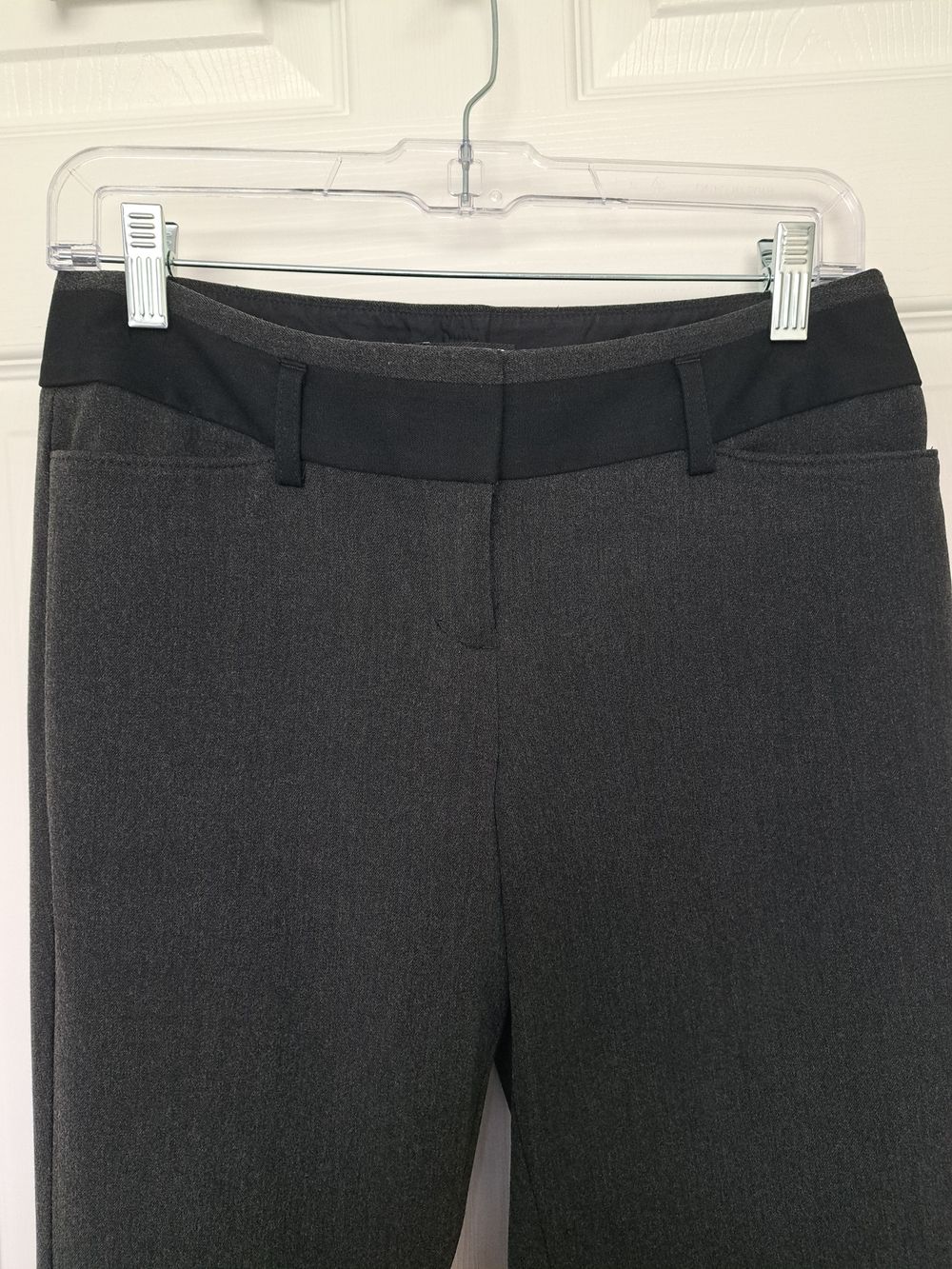Express Editor Collection Charcoal Gray Dress Pants